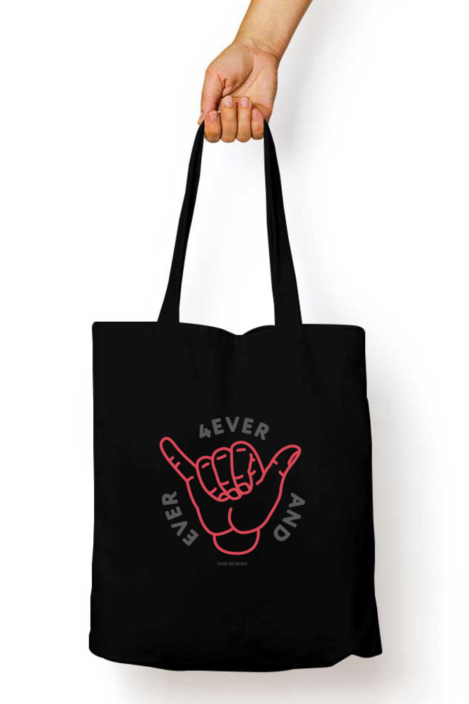 Forever & Ever your - Zipped Tote Bag