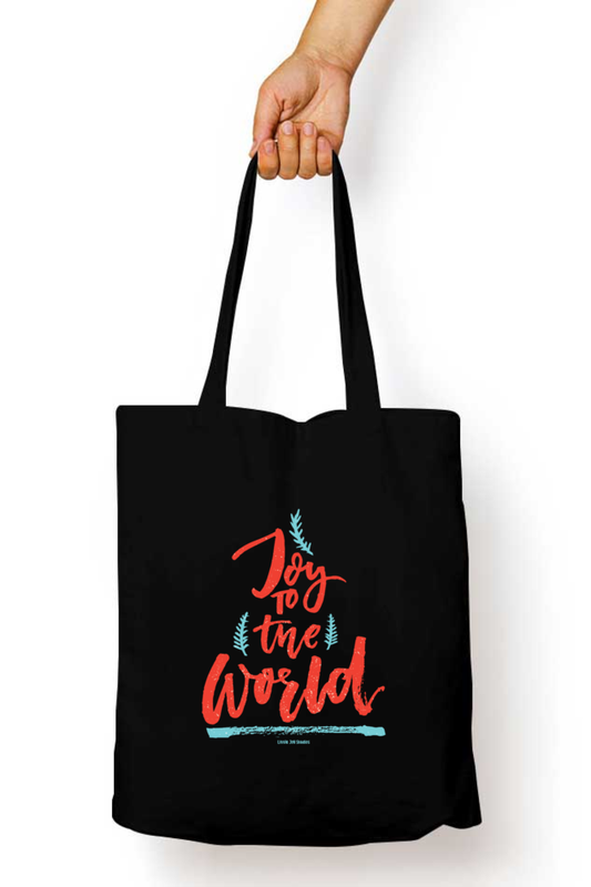 Joy to the World - Typography Tote