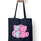 Love Cat - Tote Bag with Zipper