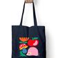 Artistic Tote with Zipper