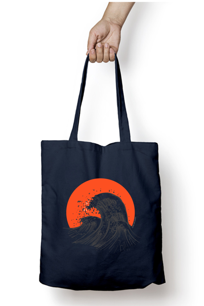 Wave Art Tote Bag