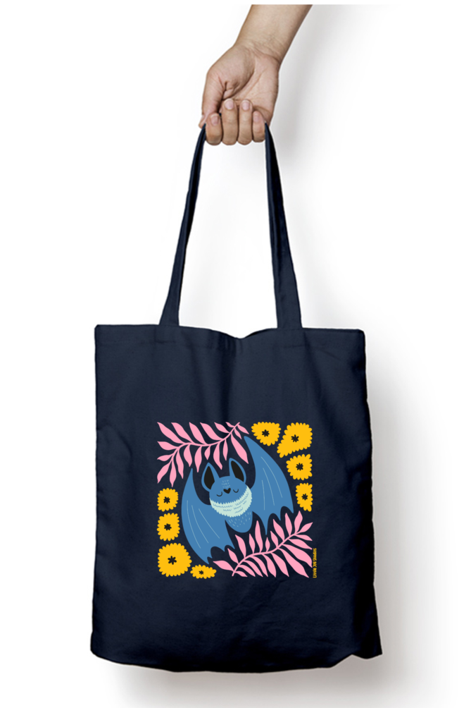 Artistic Tote with Zipper