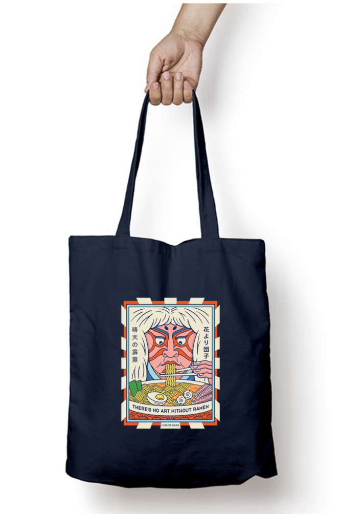 Ramen Art - Tote Bag with Zipper