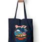 Ramen Art Tote Bag with Zipper