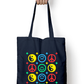 Artistic Tote with Zipper