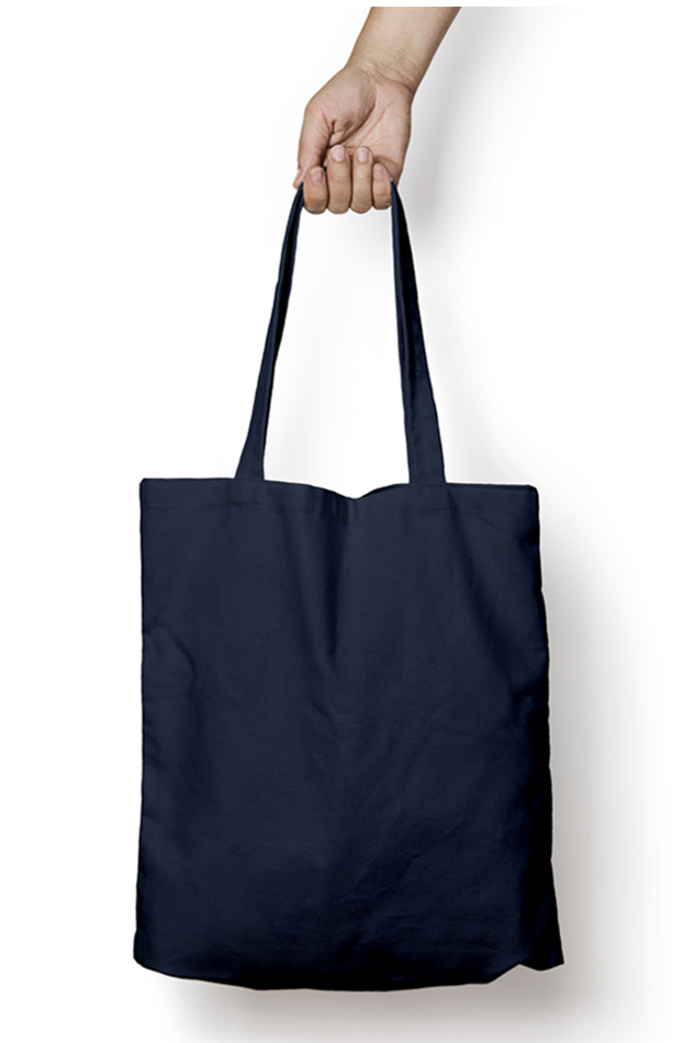 Artistic Tote Bag with Zipper