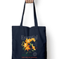 Artistic Tote with Zipper