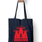 Invasion Art Tote bag with Zipper