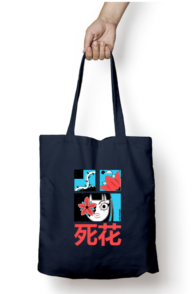 Atristic Tote Bag with Zipper