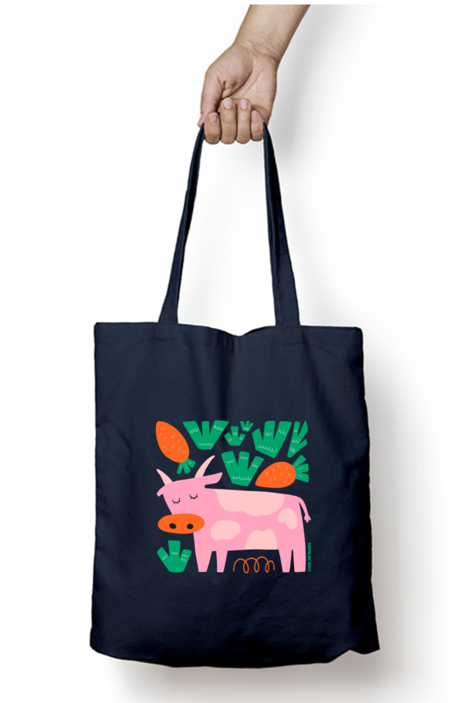 Artistic Tote with Zipper