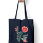 Love Typo - Zipper Tote Bag