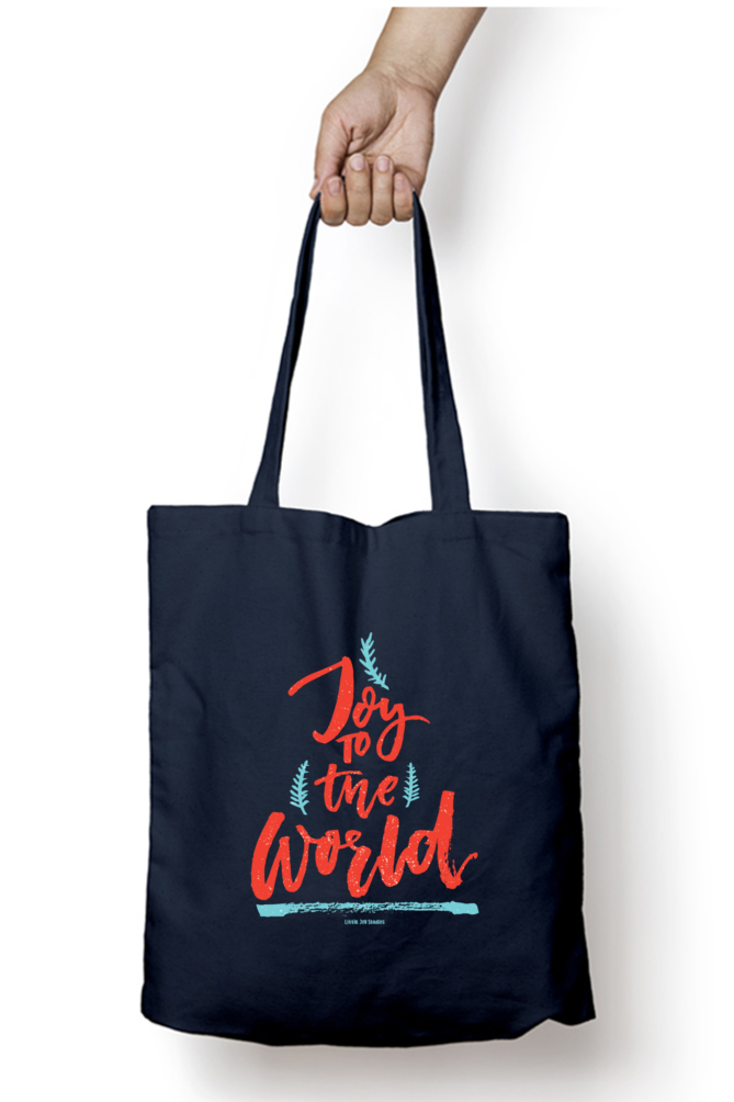 Joy to the World - Typography Tote