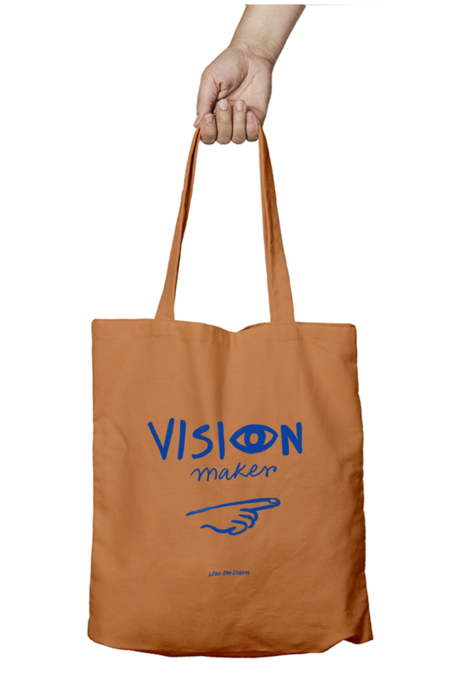 Vision Maker Doodle Art Tote with Zipper