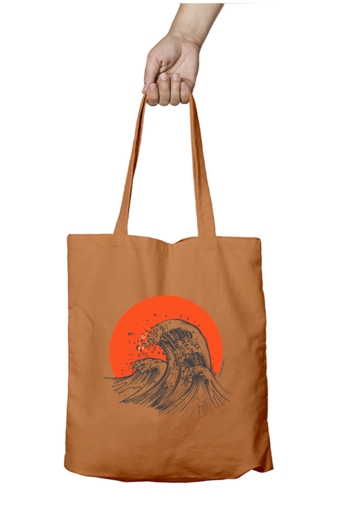 Wave Art Tote Bag