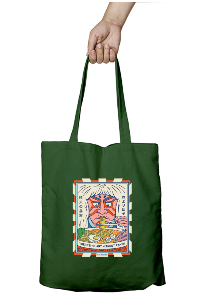 Ramen Art - Tote Bag with Zipper