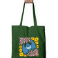 Artistic Tote with Zipper