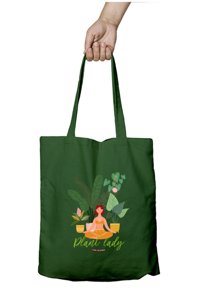 Plant Lady Art - Tote bag with Zipper