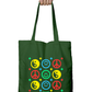 Artistic Tote with Zipper