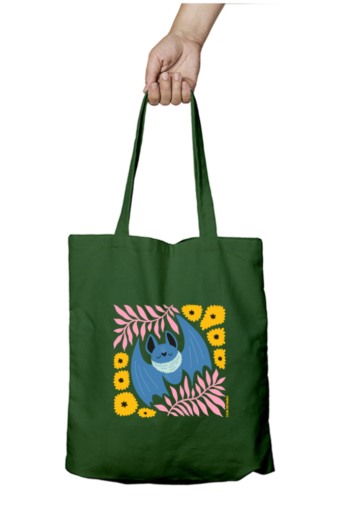 Artistic Tote with Zipper