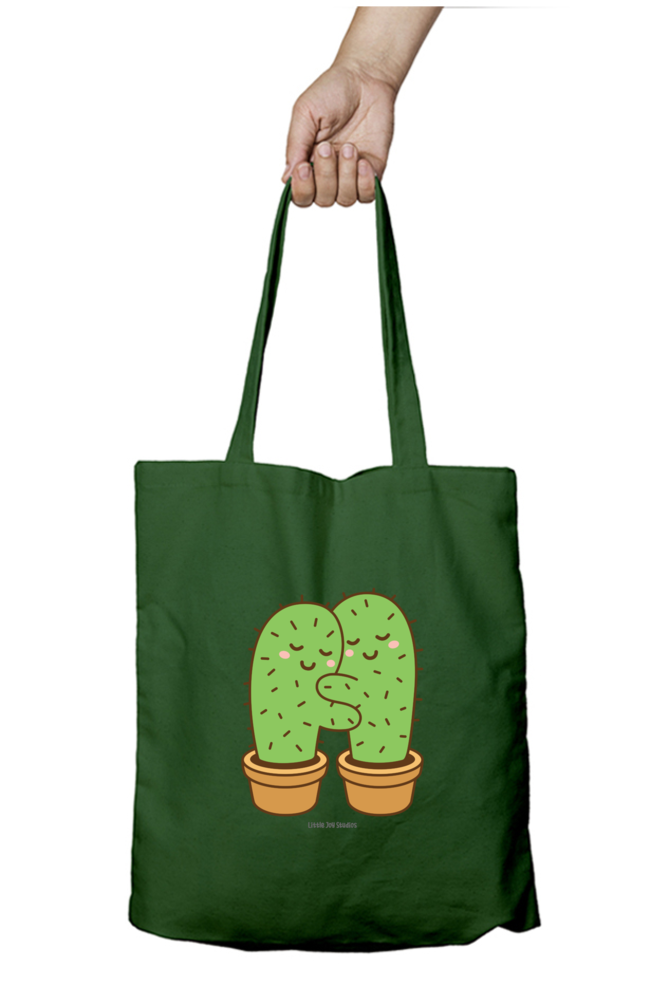 Cactus Love - Zipper Tote Bag