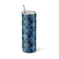 Zellige | Moroccan Mosaic Art fusion with Mughal Patterns Art | Tumbler | 600ml