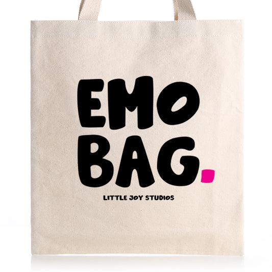 Emo Bag 001 | Tote Bag with Zipper