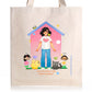 I Love the peace I have - Tote by Pouume.Art