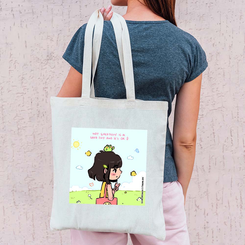 Not everyday is a good day - Tote by Pouume.Art