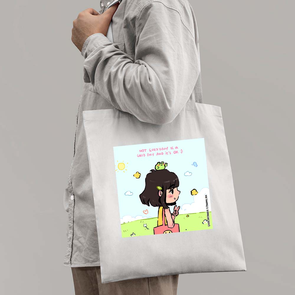 Not everyday is a good day - Tote by Pouume.Art