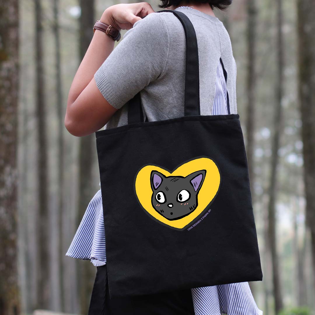 Jiji Tote by Pouume.Art