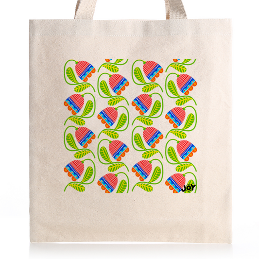 Wild Flower Patterns Tote Bag