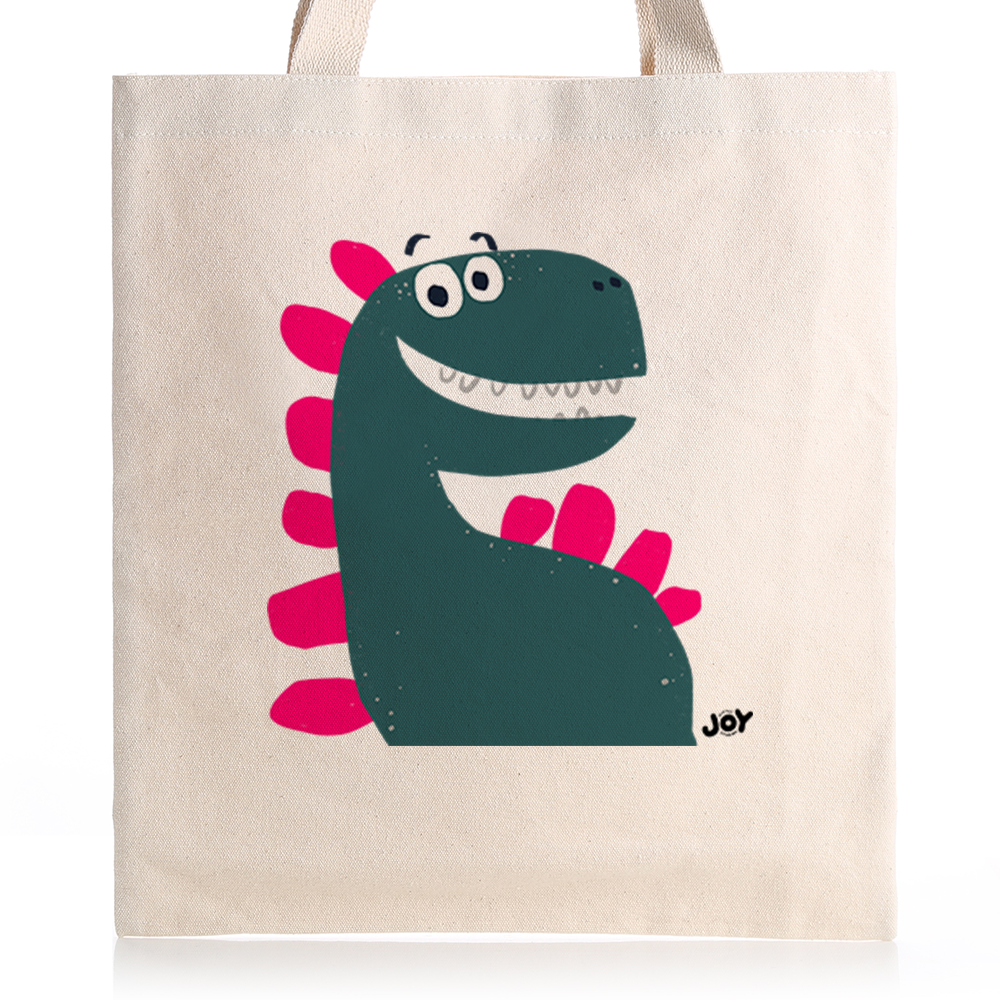 Dino Art Tote Bag