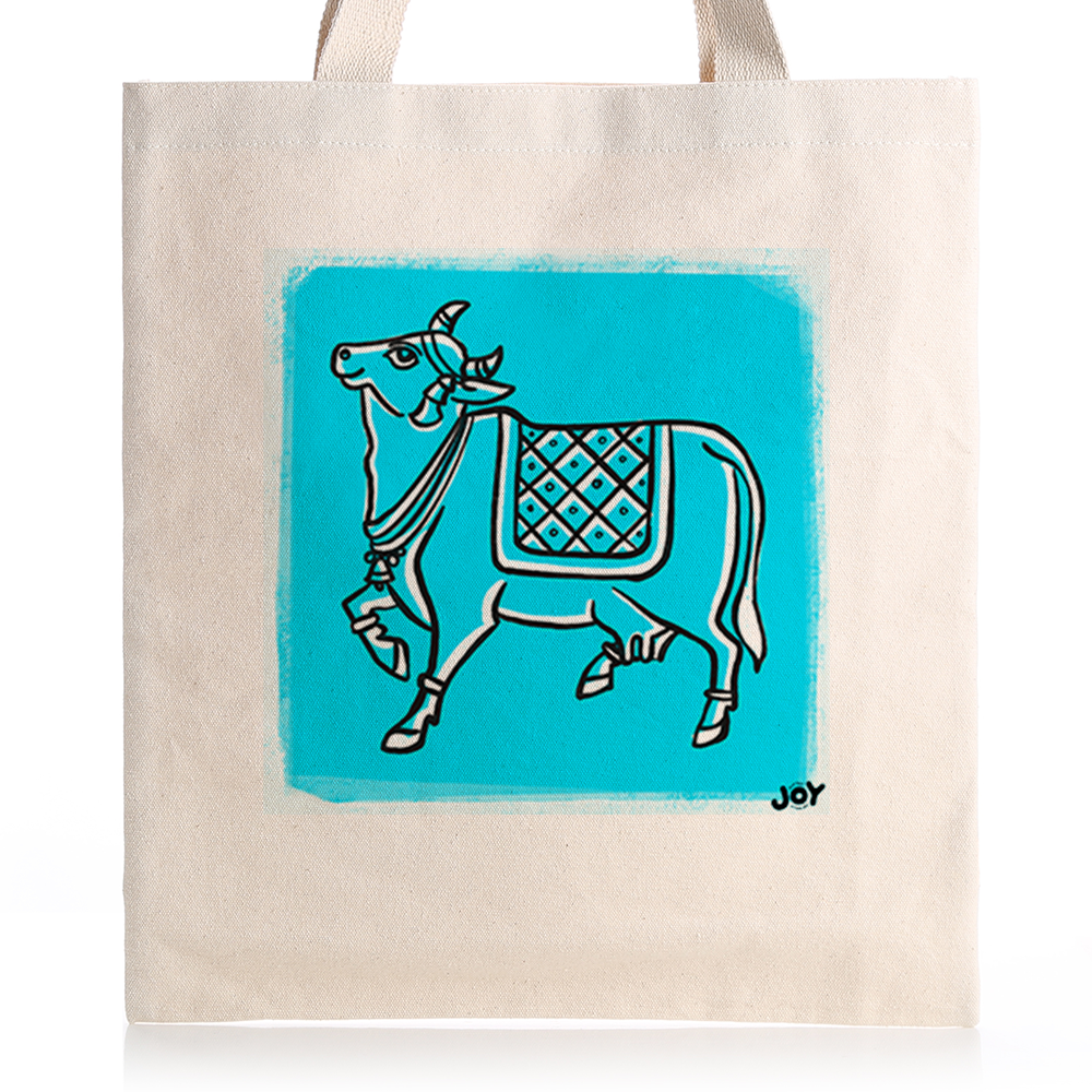 Holy Cow Art Tote Bag