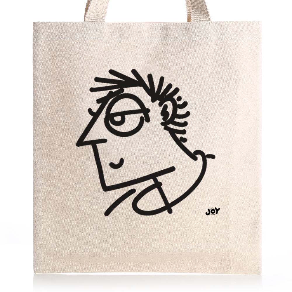 Portrait - Minimal Illustration Art Tote Bag