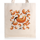 Palash Flower (Sacred) Pattern Tote Bag