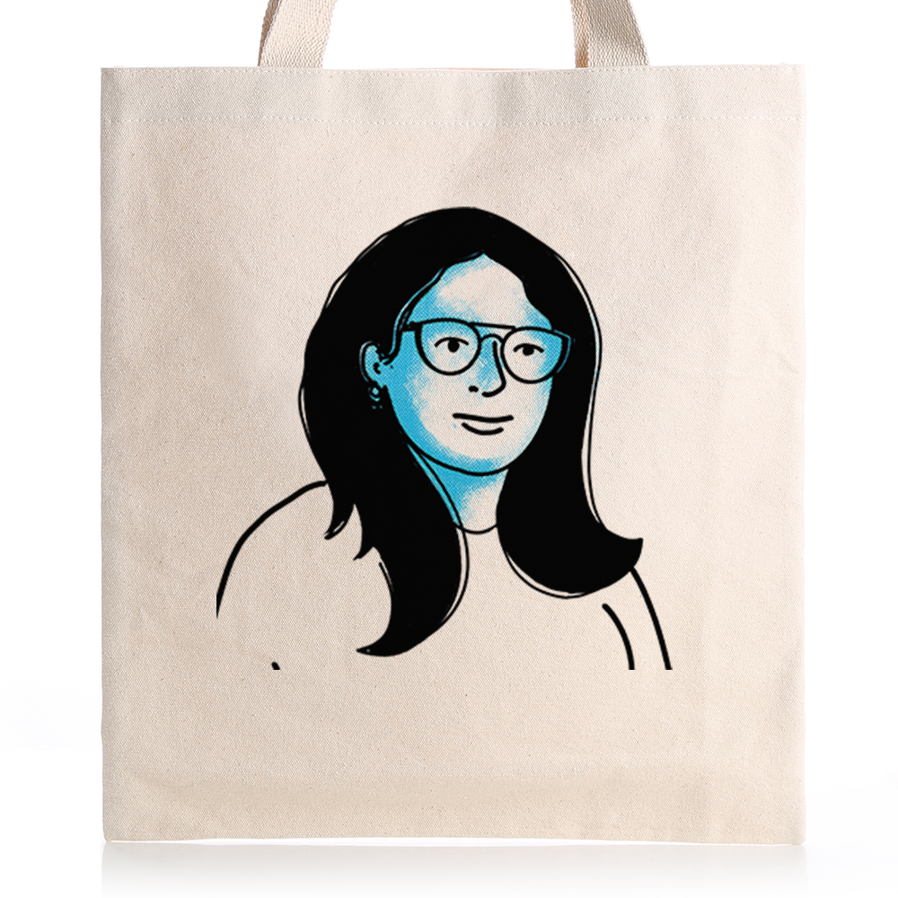 Minimalist Portraits Art - Tote