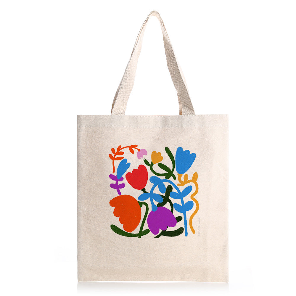 Flower Patterns Tote Bag