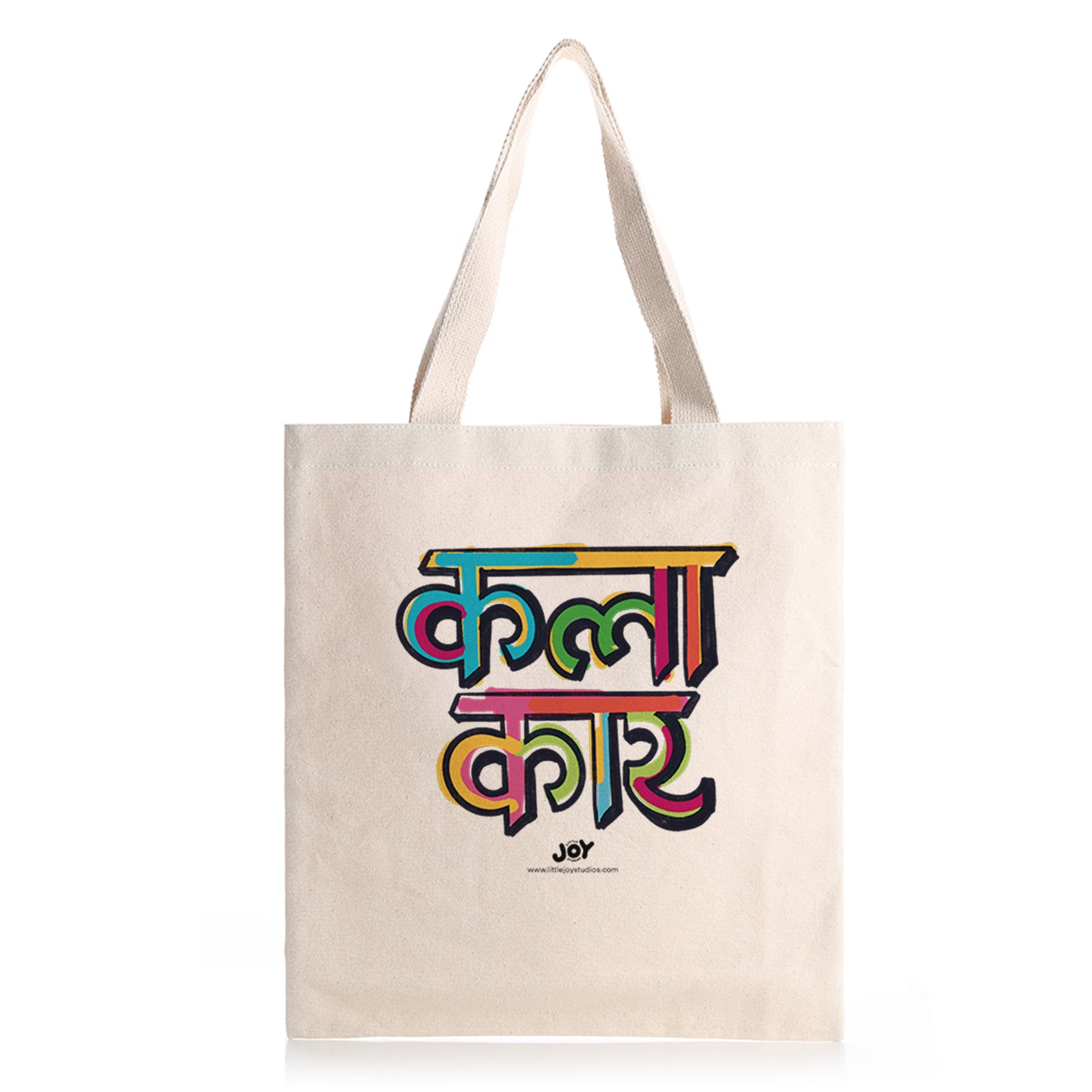 Kalakar (Artist) Hindi Typography Art Tote Bag