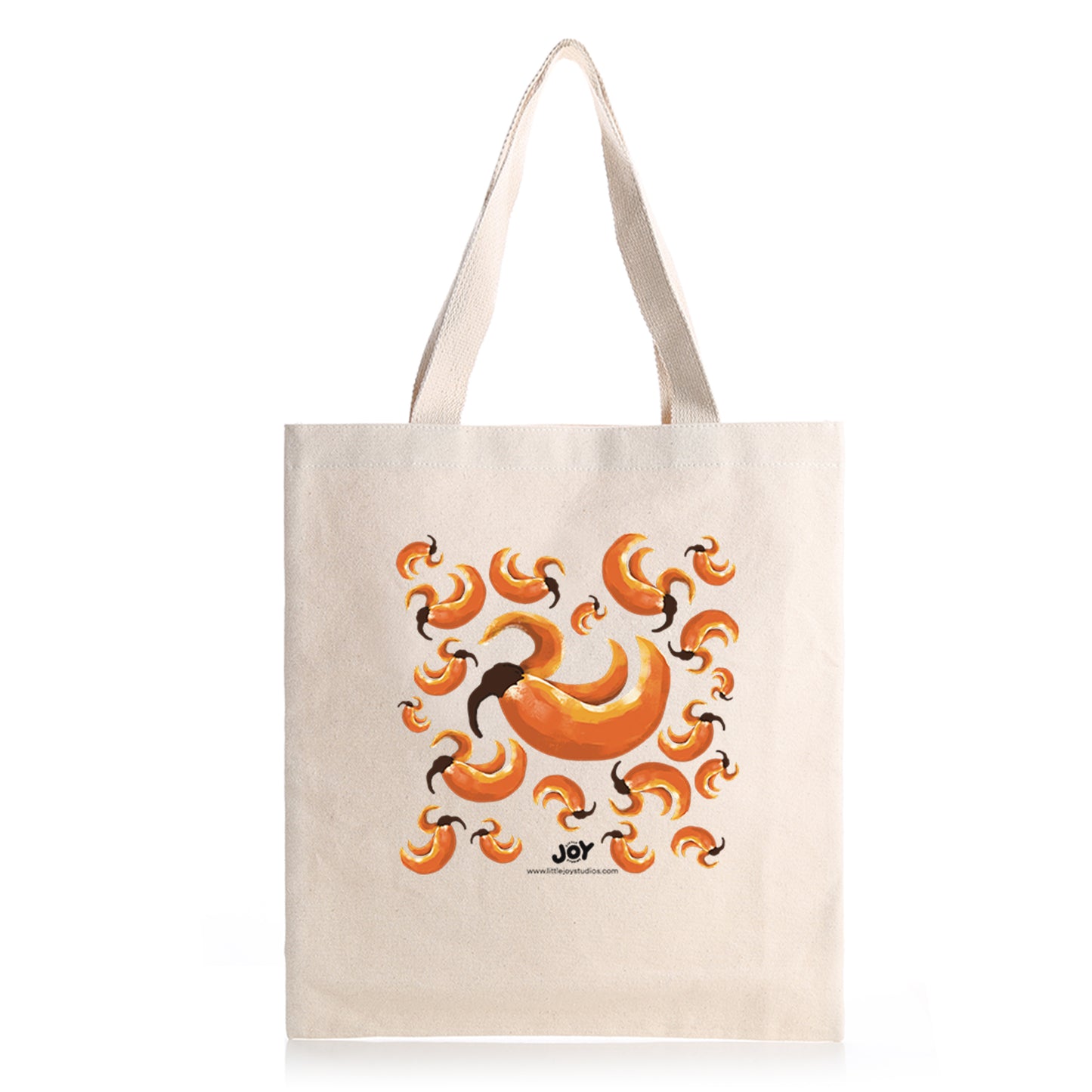 Palash Flower (Sacred) Pattern Tote Bag