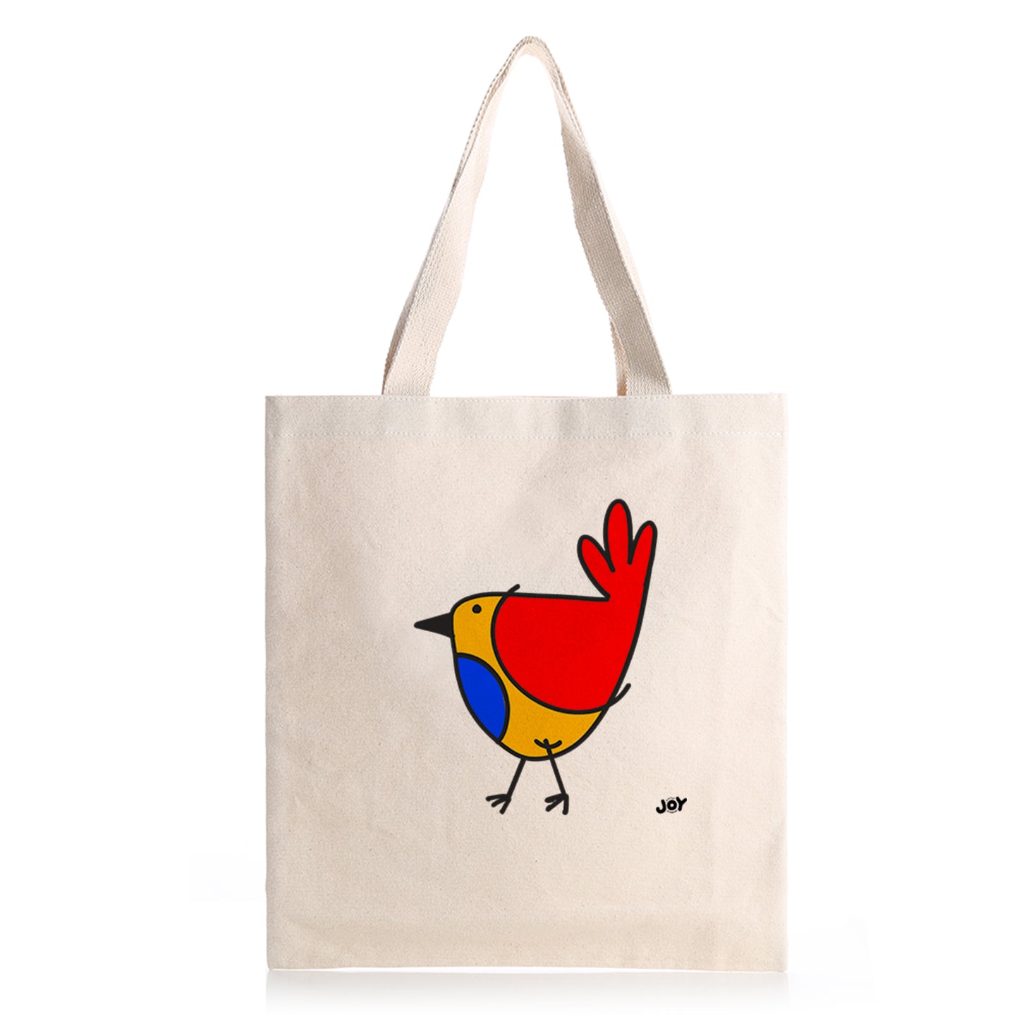 Colourful Bird Art Tote Bag