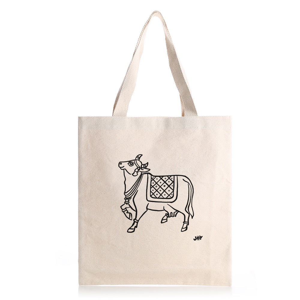 Holy Cow Illustrations Art Tote Bag