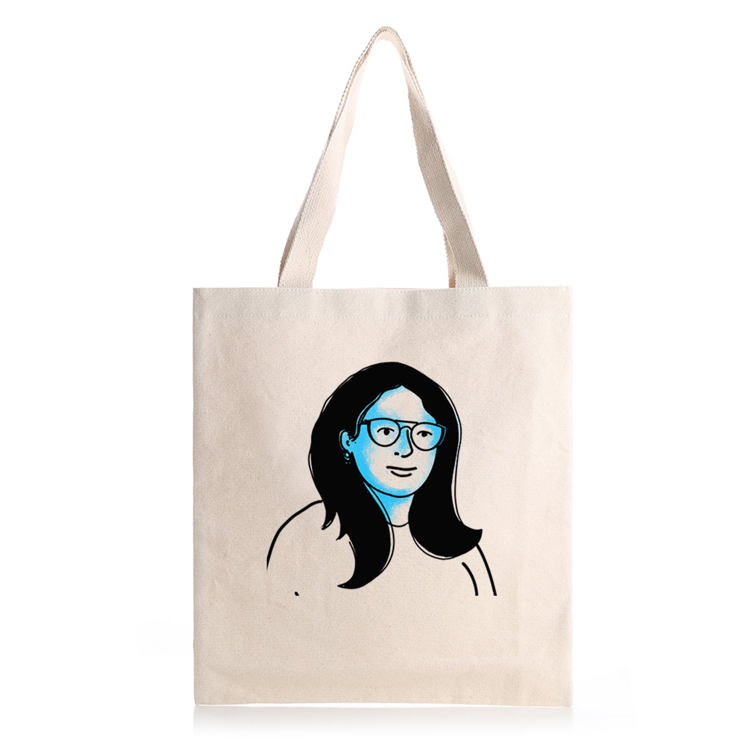 Minimalist Portraits Art - Tote