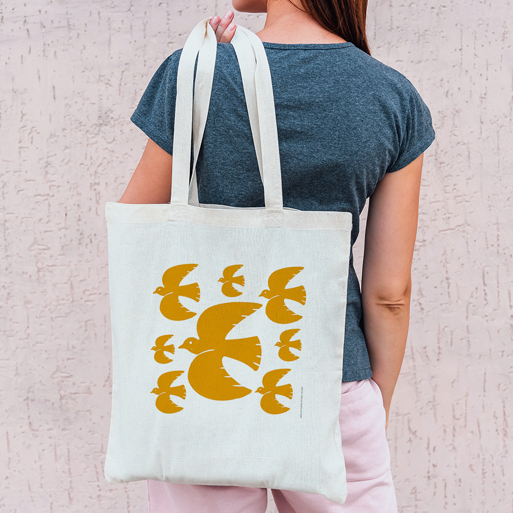 Free Flying Birds Tote Bag