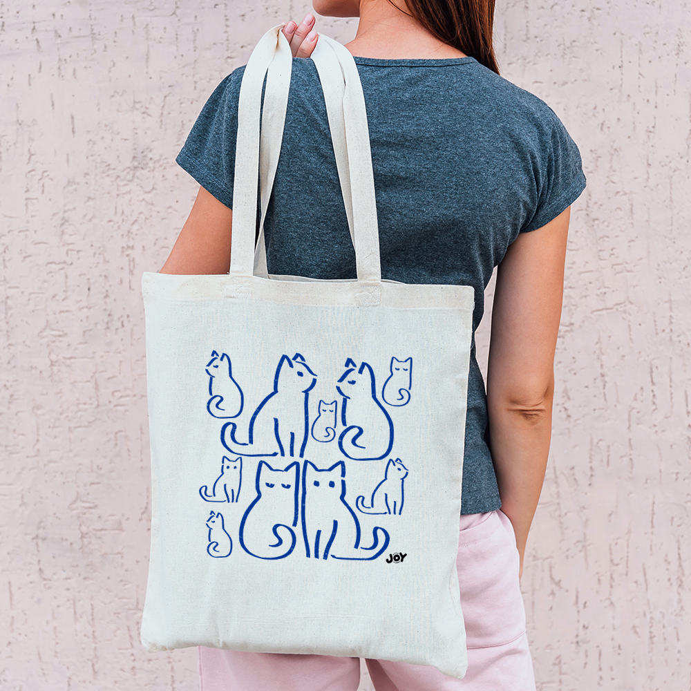 Cat Lovers Tote Bag