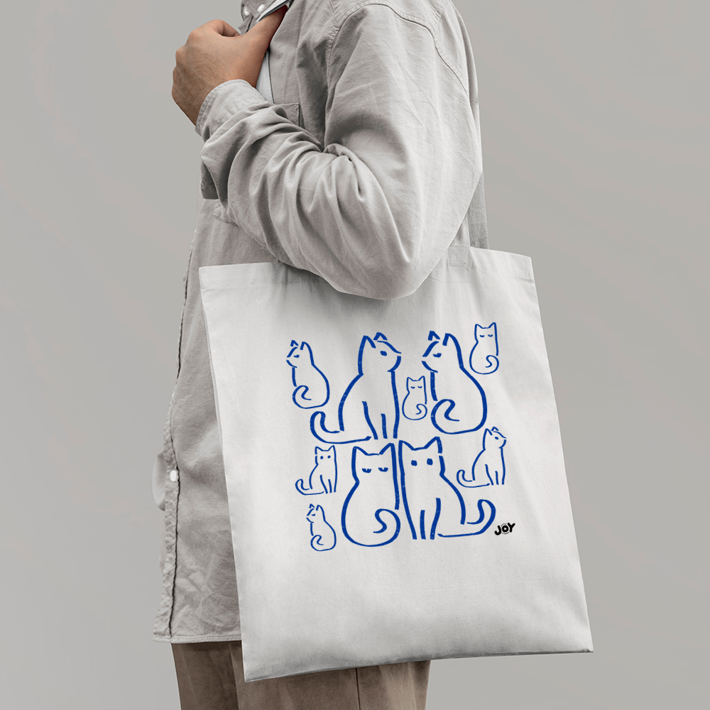 Cat Lovers Tote Bag