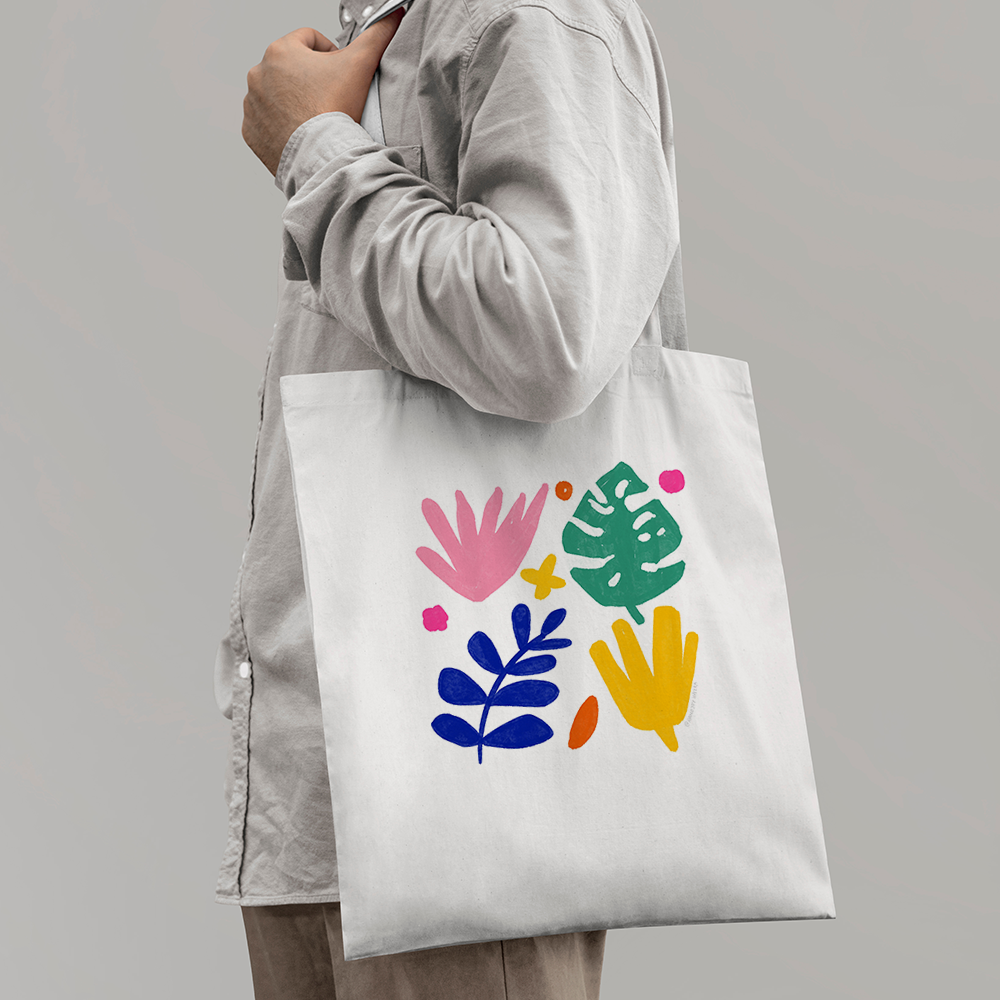 Nature Pattern Tote Bag