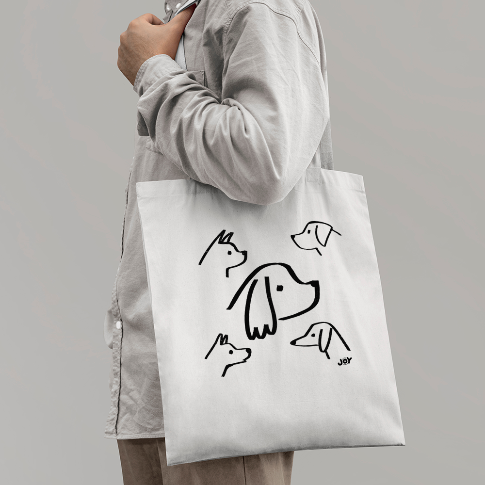 Dog Lovers Tote Bag